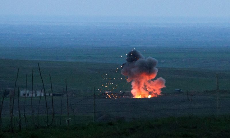 Nga, Pháp và Mỹ ra tuyên bố chung kêu gọi ngừng bắn ở Nagorno-Karabakh